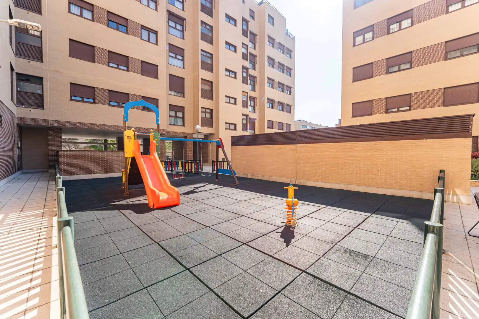Terrace of Flat for sale in Móstoles  with Air Conditioner, Heating and Private garden