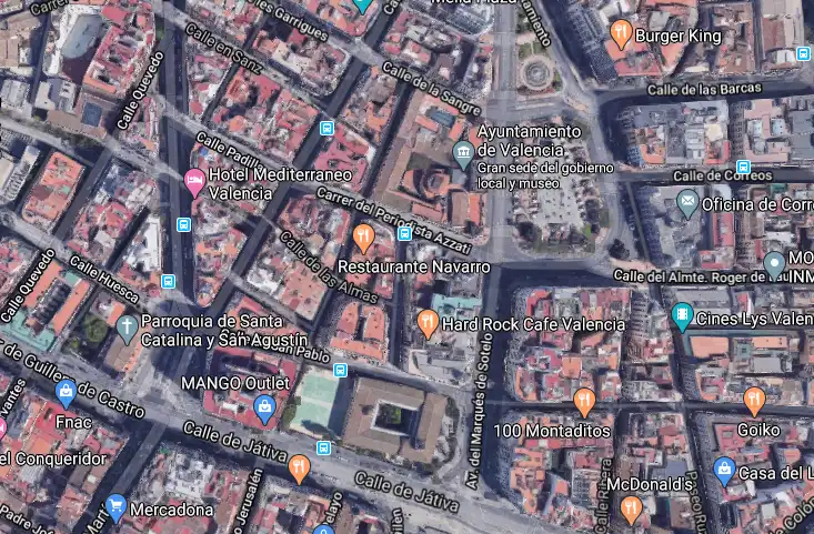 Vista exterior de Local de alquiler en Valencia