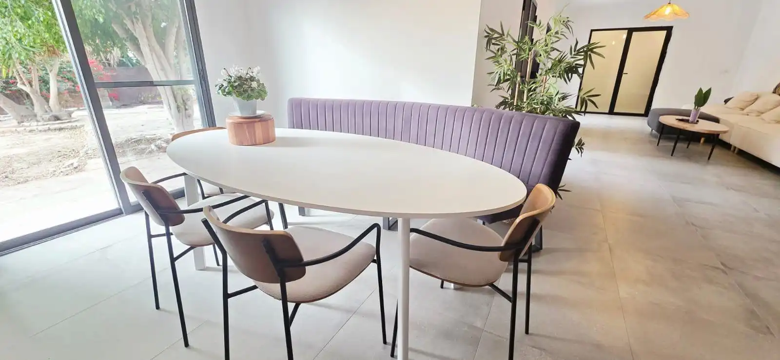 Dining room of Houses for rent in Villajoyosa / La Vila Joiosa  with Air Conditioner and Internet