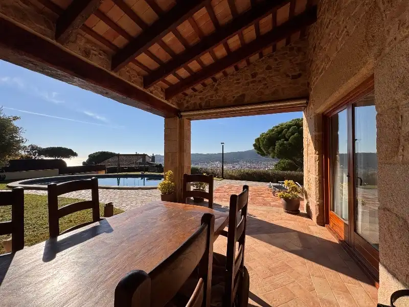 Terrace of Houses for sale in Sant Feliu de Guíxols  with Air Conditioner, Heating and Private garden