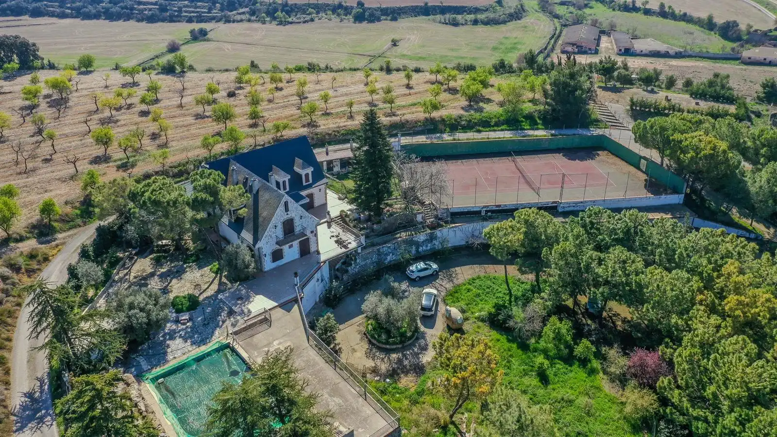 Exterior view of Country homes for sale in Tàrrega  with Air Conditioner, Heating and Private garden