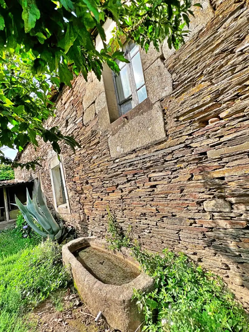 Exterior view of Houses for sale in Lugo  with Private garden