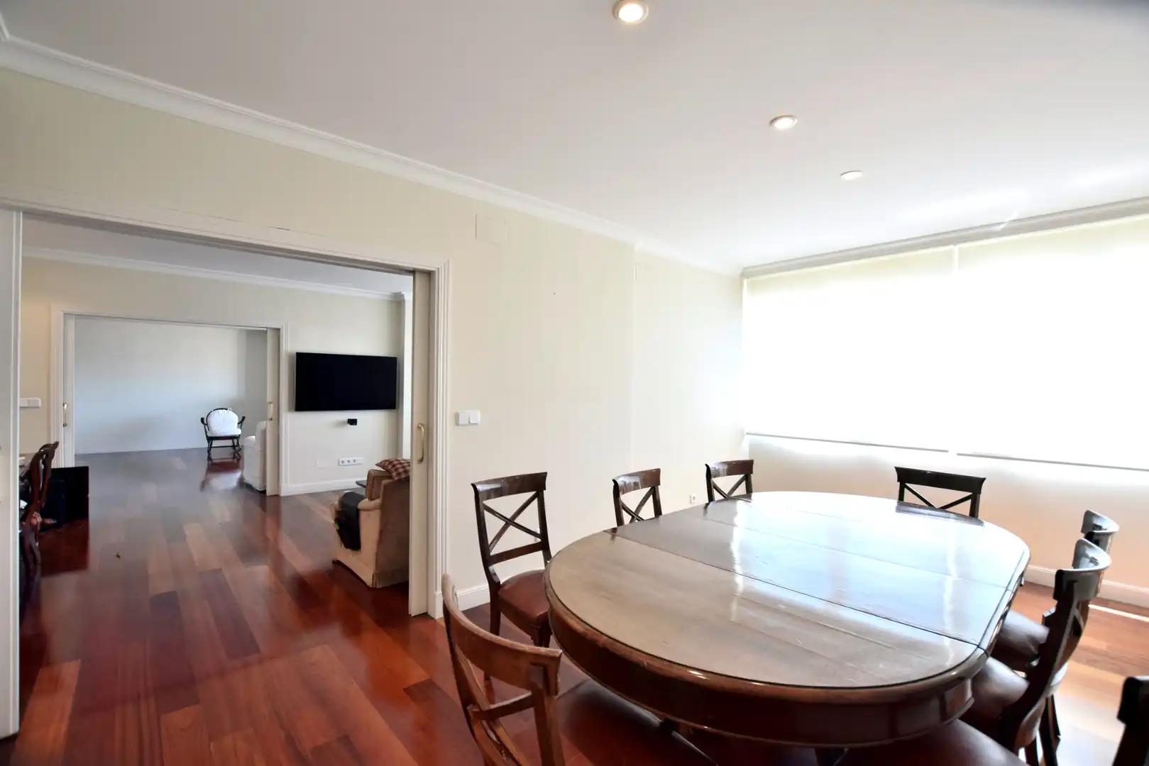 Dining room of Flat for sale in Chamartín