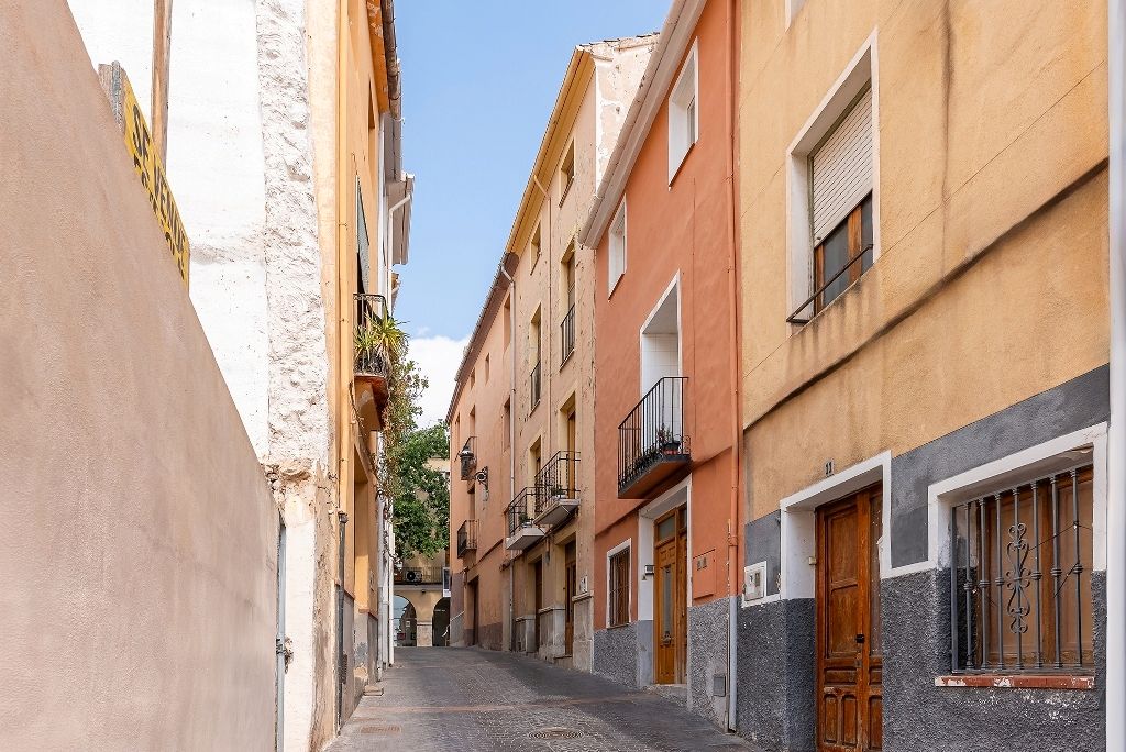Vista exterior de Casa o chalet en venta en Ibi con Amueblado