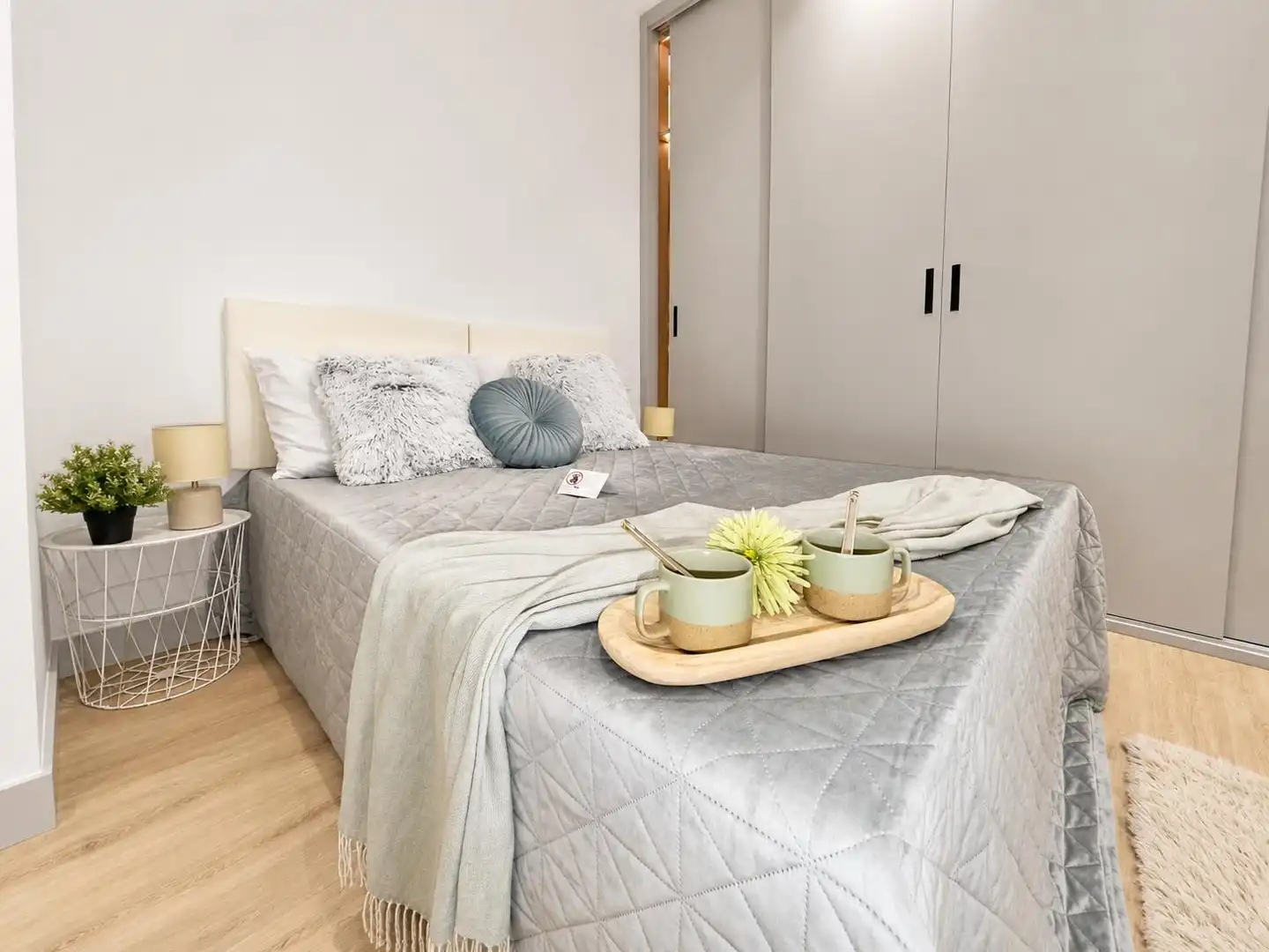 Schlafzimmer von Wohnung zum Verkauf in Madrid mit Klimaanlage und Heizung