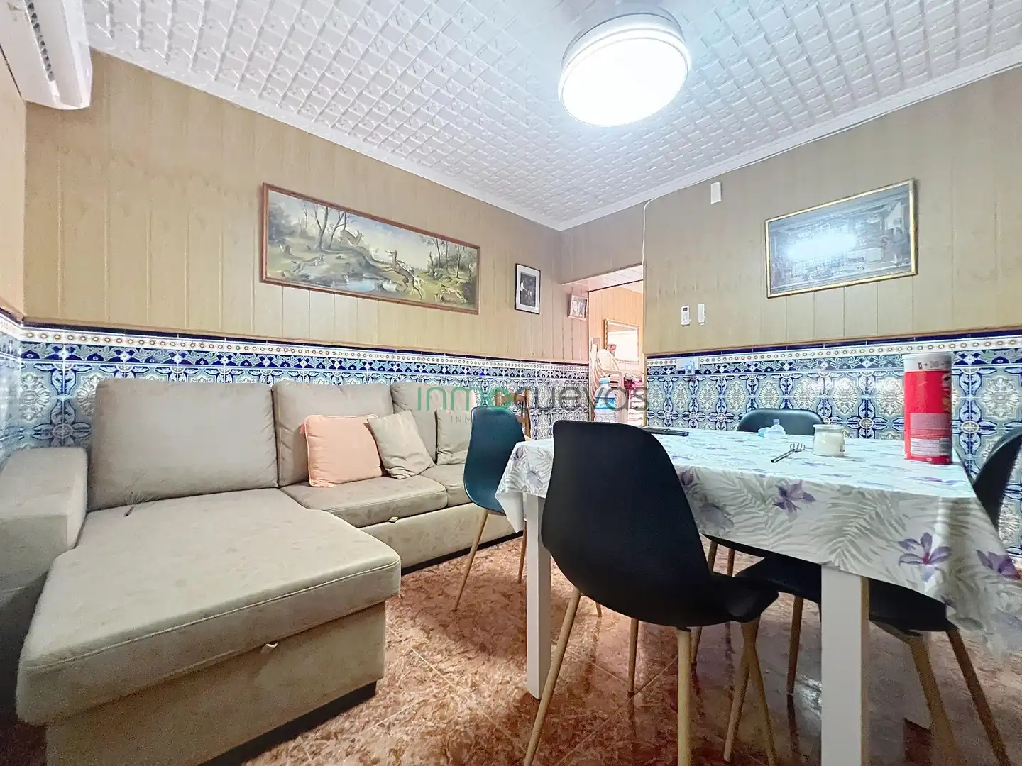 Sala d'estar de Finca rústica en venda en Pulpí amb Aire condicionat, Jardí privat i Terrassa