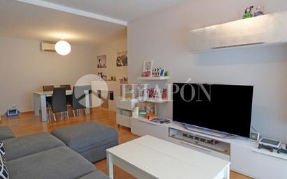 Living room of Flat for sale in Badalona  with Air Conditioner, Heating and Terrace