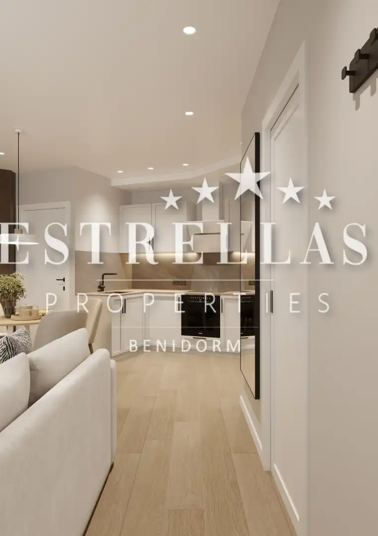 Habitación de Apartamento en venta en Benidorm con Aire acondicionado, Calefacción y Jardín privado