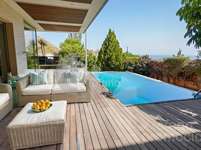 Terrace of House or chalet for sale in Málaga Capital  with Air Conditioner, Heating and Private garden