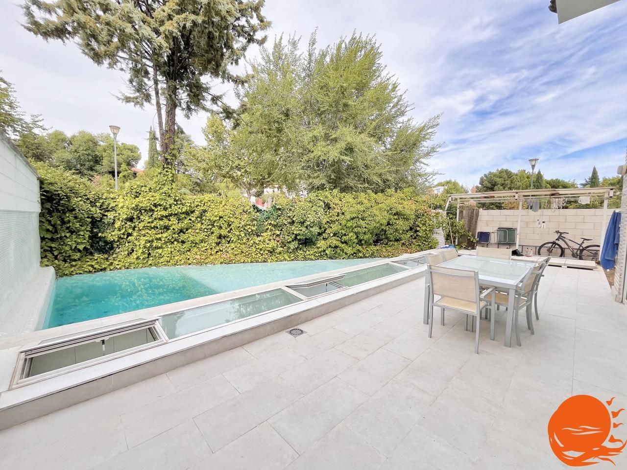 Swimming pool of House or chalet for sale in Pozuelo de Alarcón