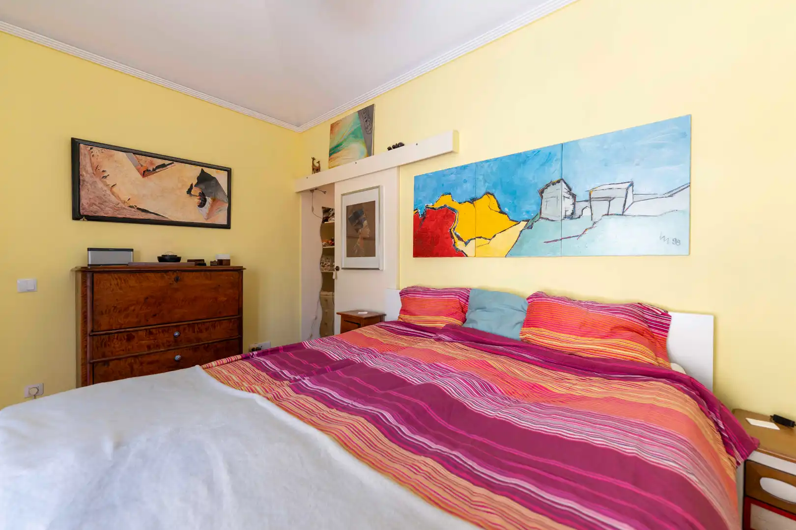 Dormitori de Casa adosada en venda en Granadilla de Abona amb Aire condicionat, Terrassa i Moblat