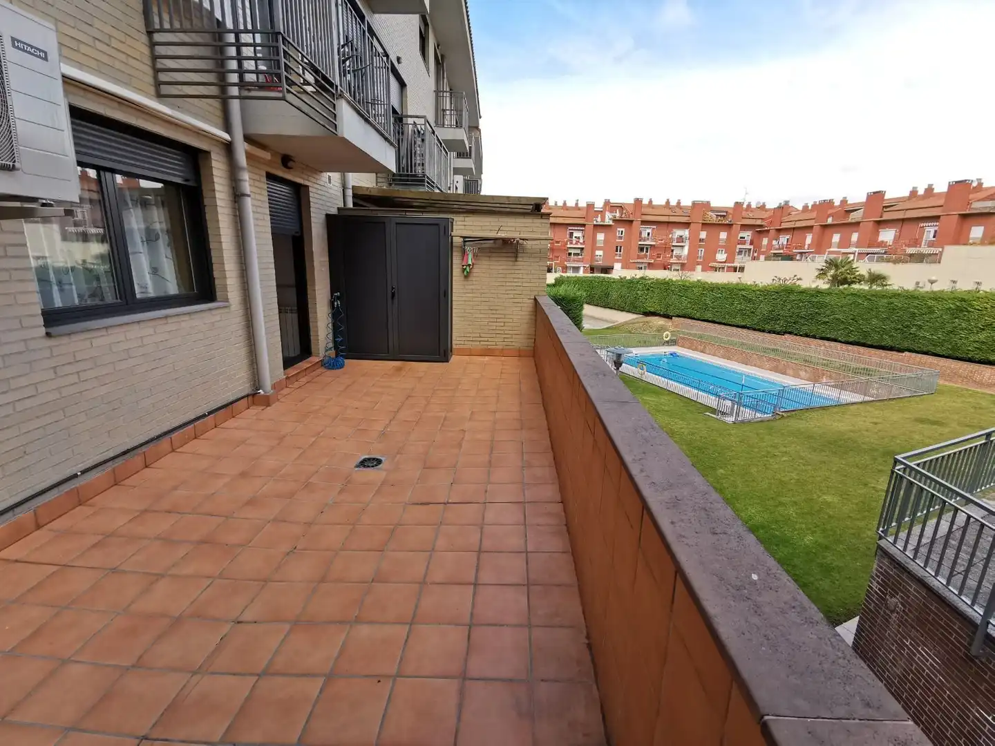 Piscina de Apartament de lloguer en Villamediana de Iregua amb Aire condicionat, Calefacció i Terrassa