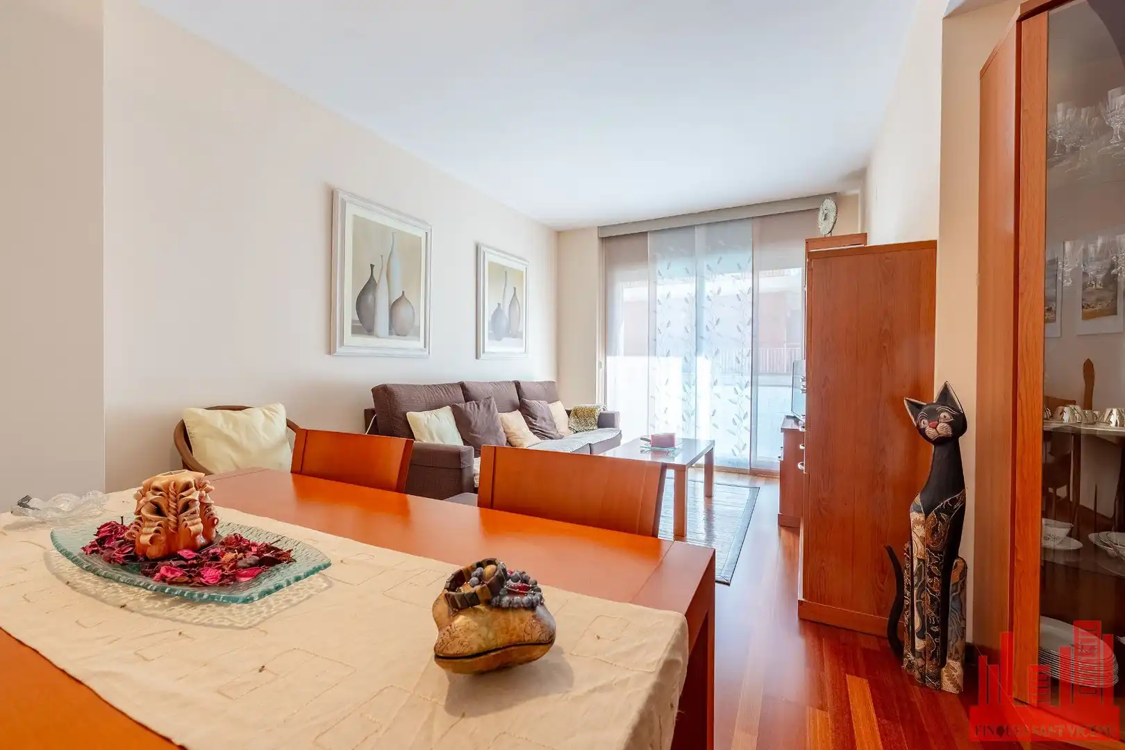 Sala d'estar de Pis en venda en Sant Boi de Llobregat amb Aire condicionat i Calefacció