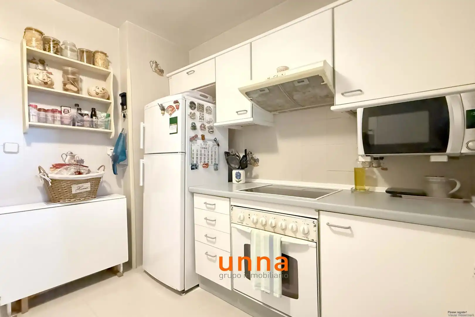 Kitchen of Flat for sale in Móstoles  with Air Conditioner, Parquet flooring and Terrace