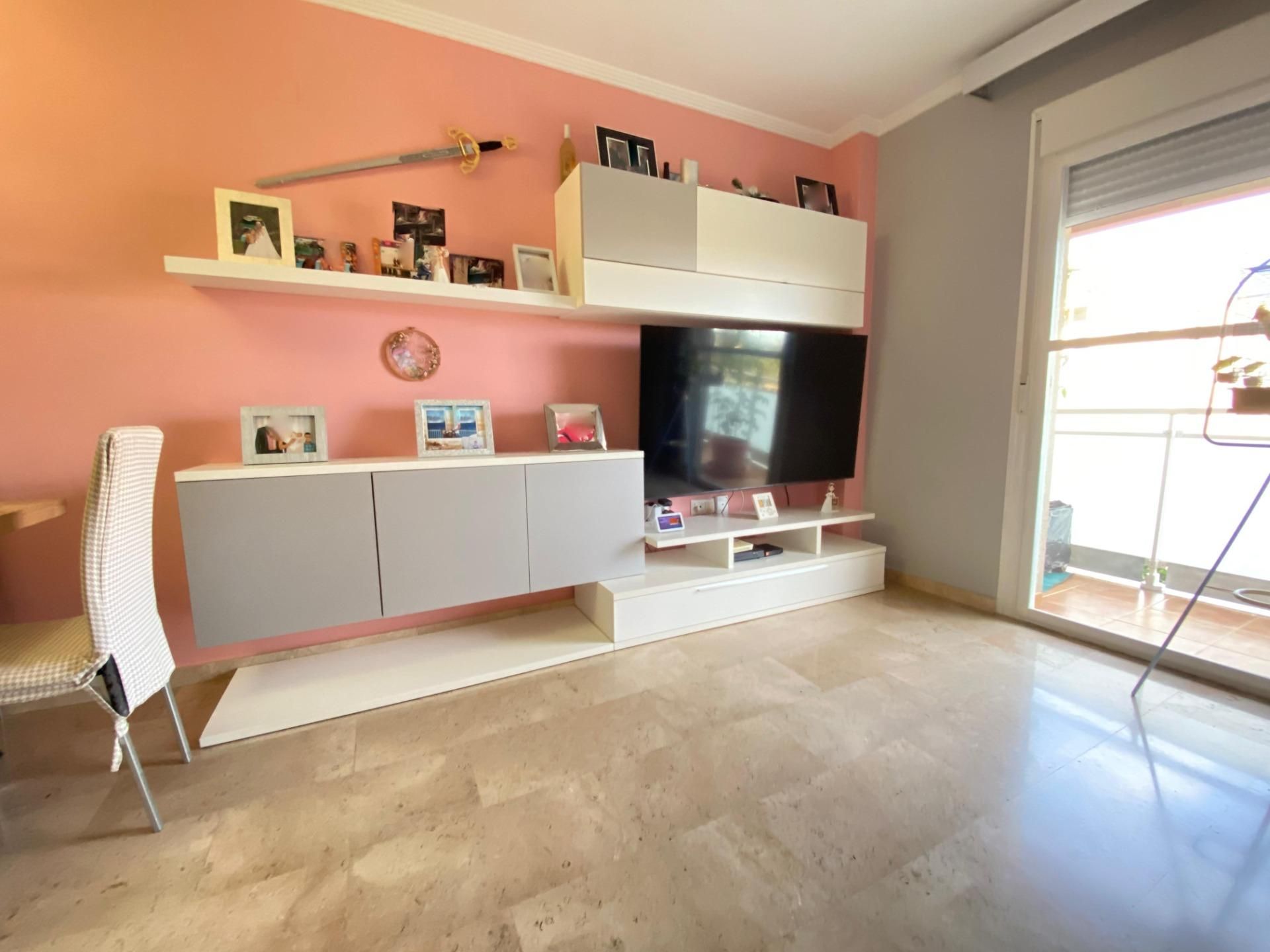Living room of Flat for sale in Lorca  with Air Conditioner, Heating and Terrace