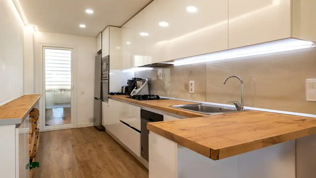 Cocina de Apartamento en venta en Calvià con Aire acondicionado, Terraza y Trastero