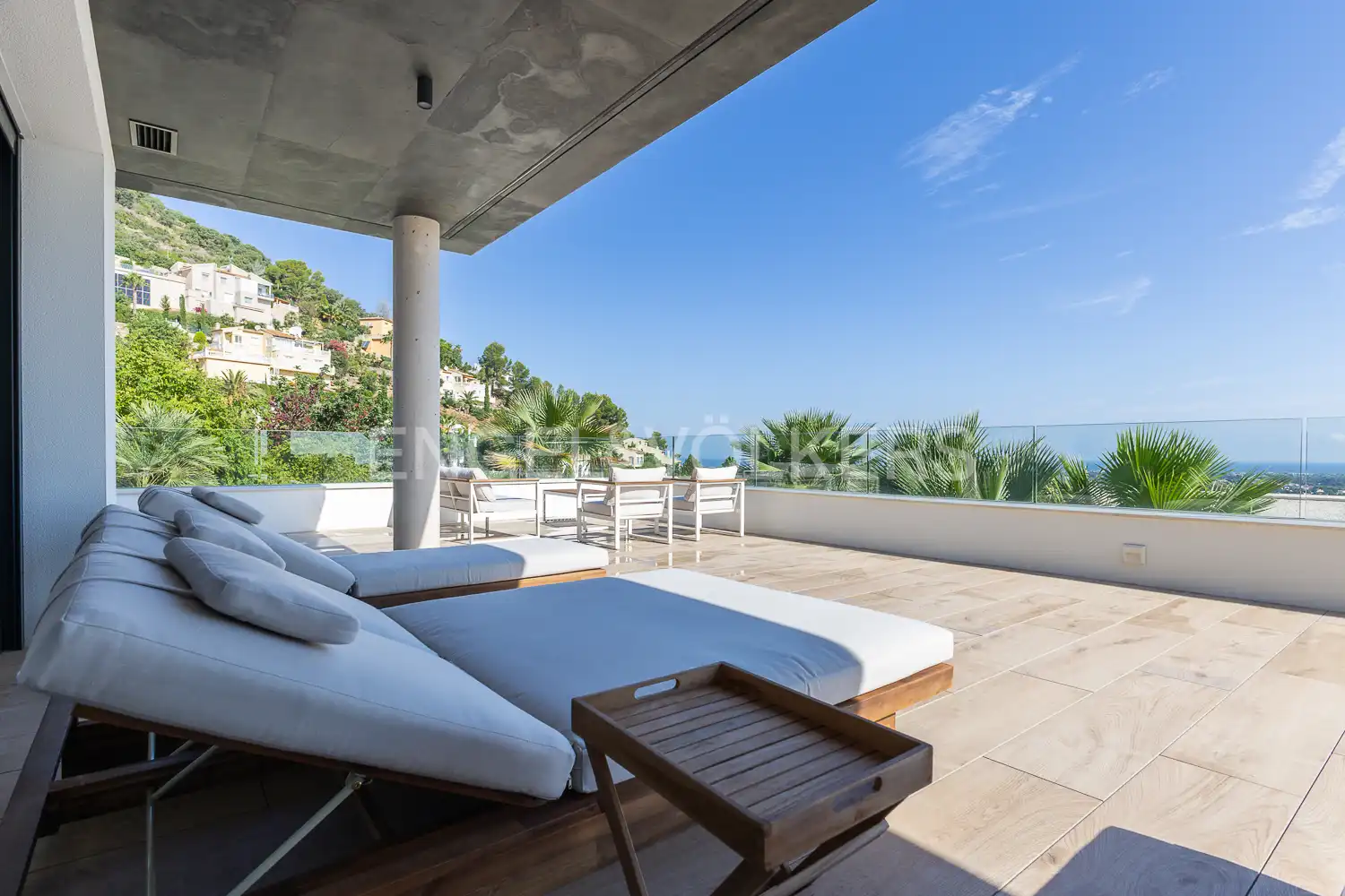 Terrace of Apartments for rent in Pedreguer  with Air Conditioner, Heating and Terrace