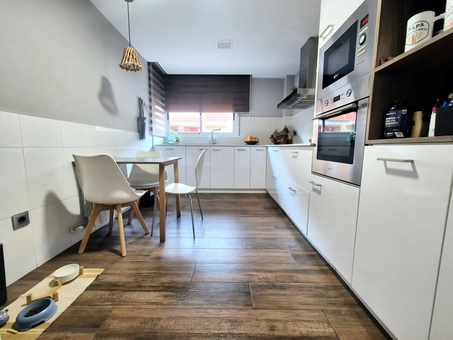 Cocina de Casa adosada en venta en Malgrat de Mar con Aire acondicionado, Calefacción y Jardín privado