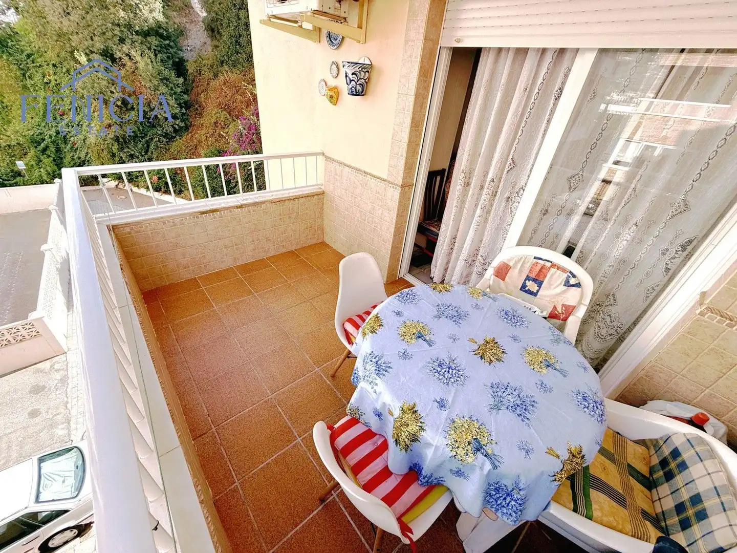Terrasse von Wohnung zur Miete in Almuñécar mit Klimaanlage, Terrasse und Möbliert