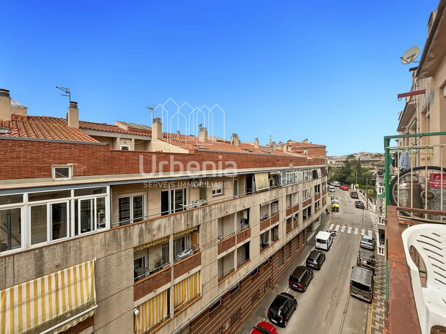 Vista exterior de Pis en venda en Blanes amb Aire condicionat i Terrassa