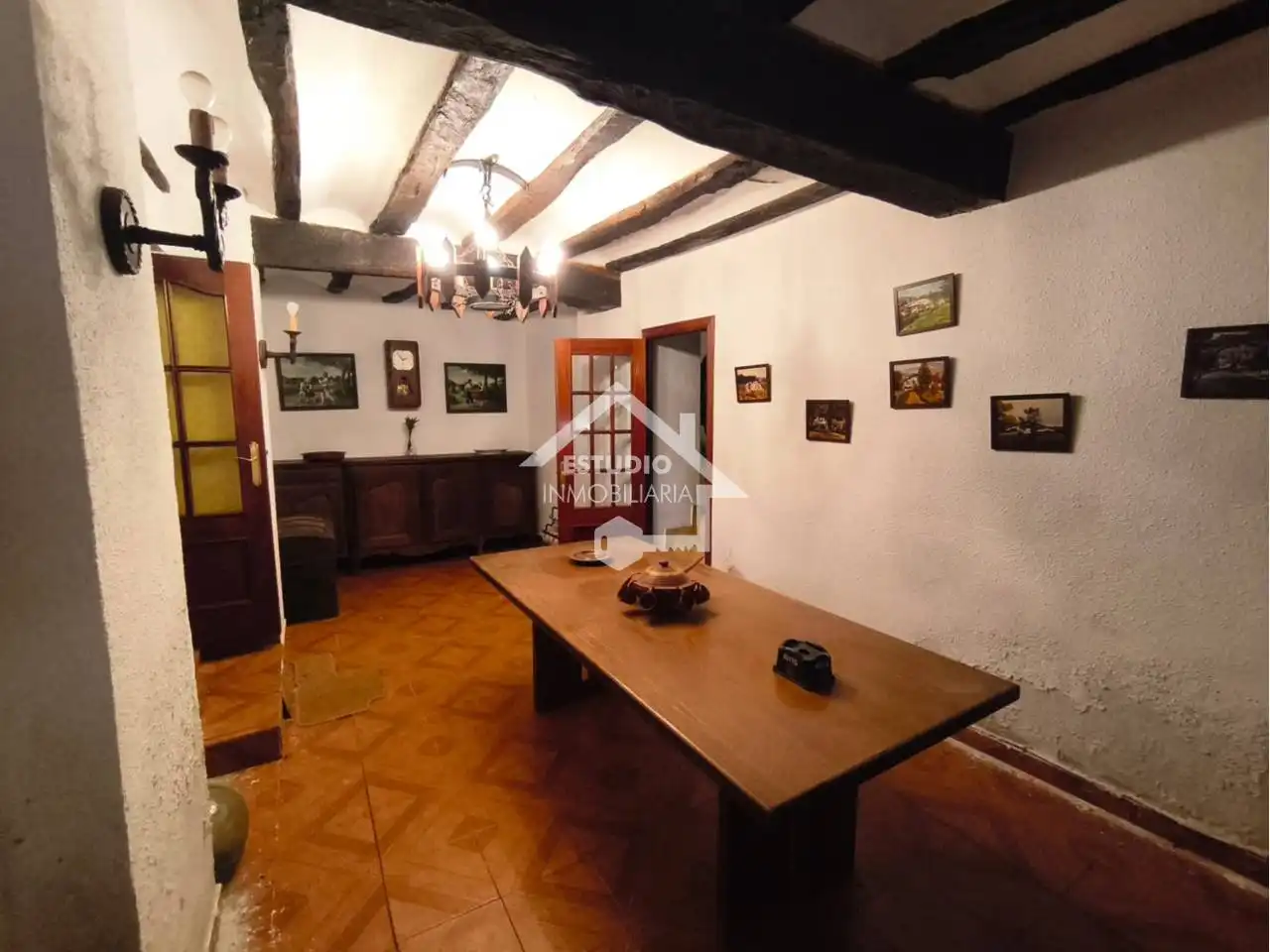 Comedor de Casa o chalet en venta en Torrecilla Sobre Alesanco con Jardín privado, Terraza y Amueblado