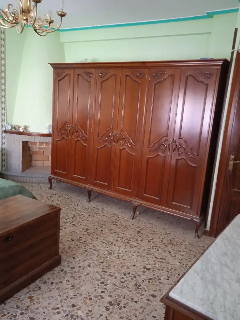 Dormitori de Casa adosada en venda en Vinaceite amb Calefacció, Moblat i Forn