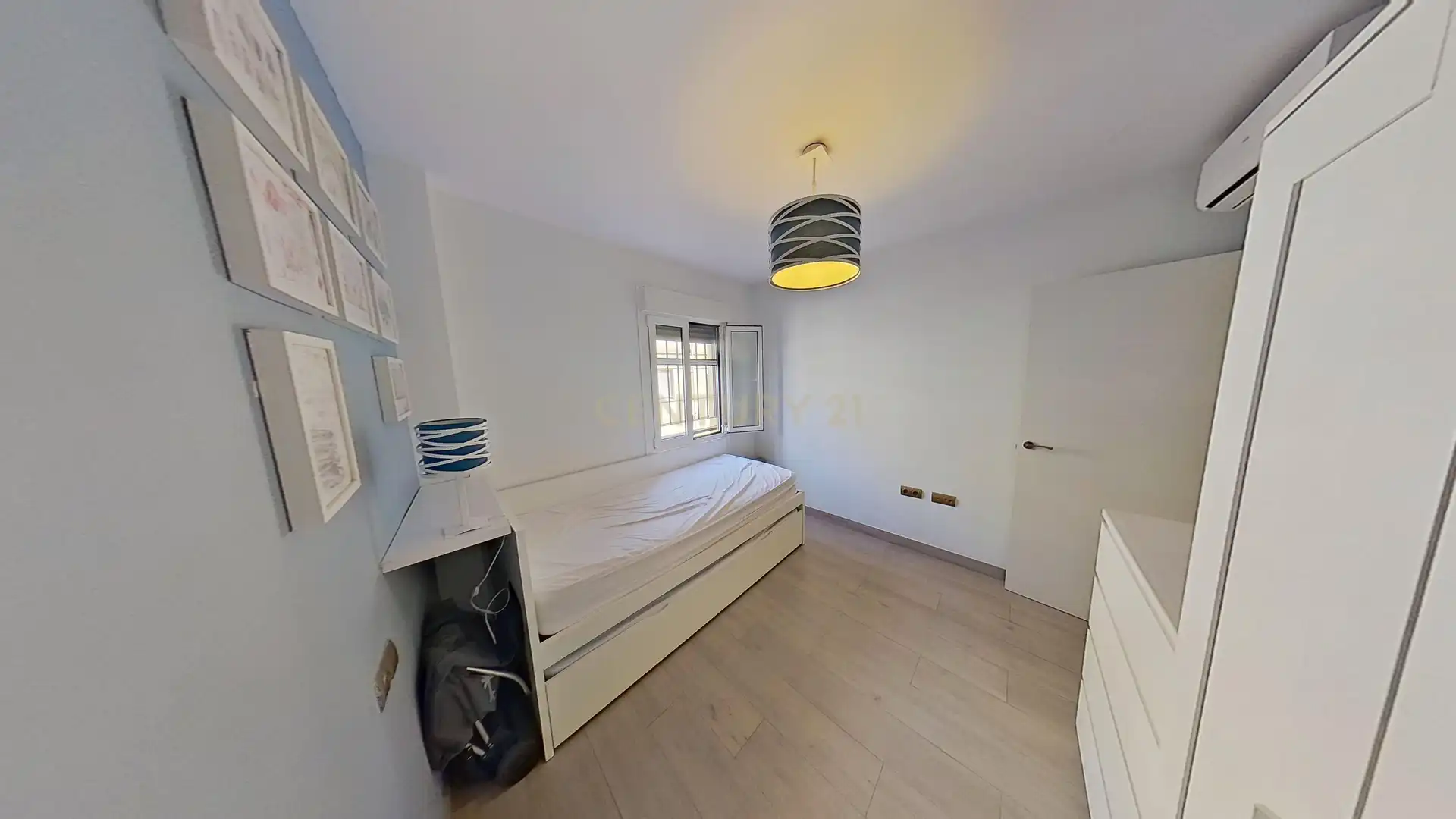 Habitación de Apartamento de alquiler en Málaga con Aire acondicionado, Horno y Lavadora
