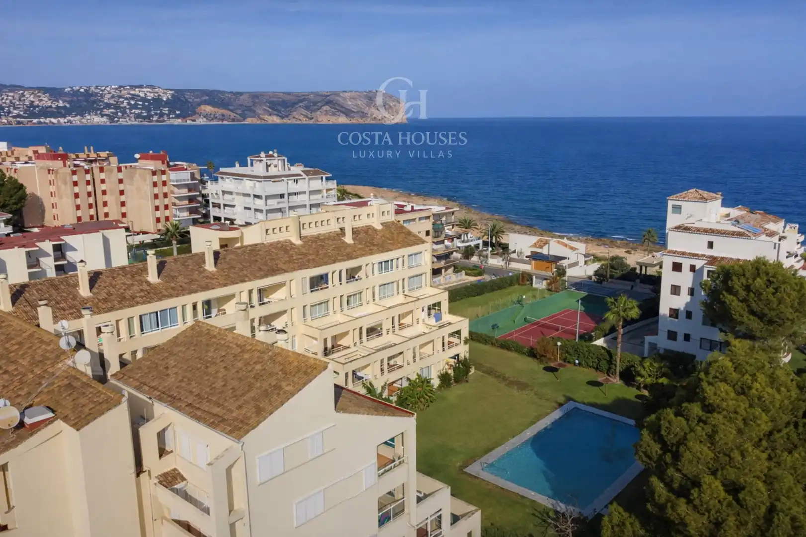 Exterior view of Apartments for sale in Jávea / Xàbia  with Air Conditioner, Private garden and Terrace