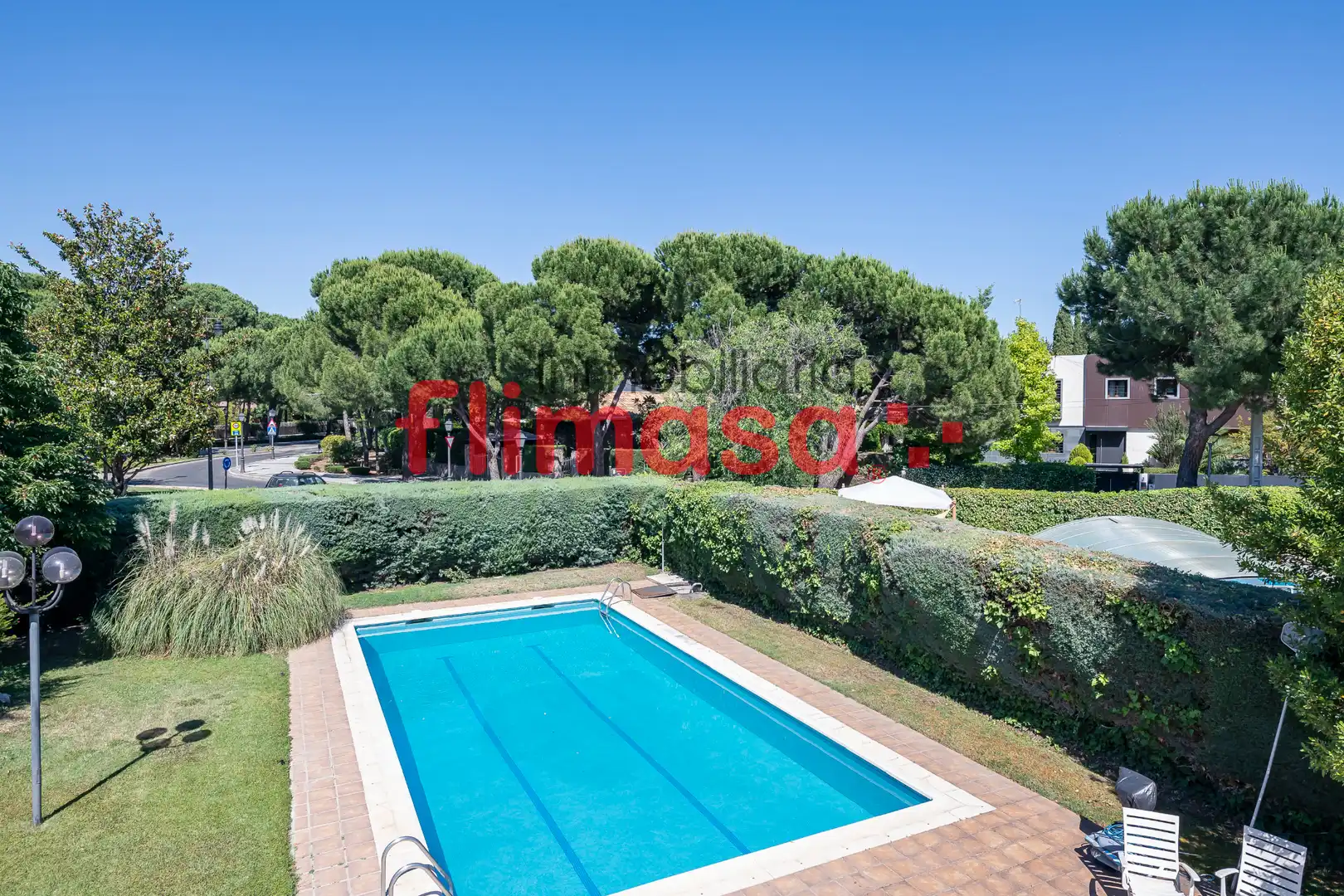 Swimming pool of Houses for sale in Villaviciosa de Odón  with Heating, Private garden and Terrace