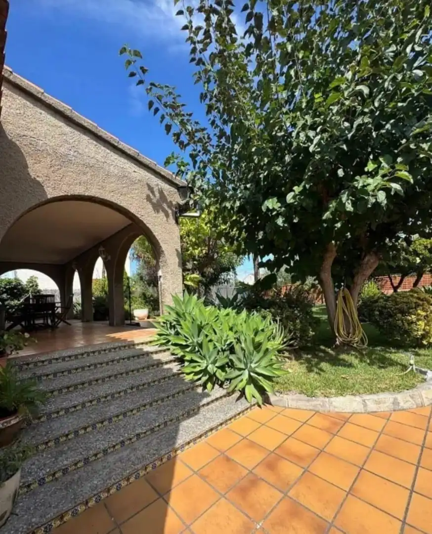 Garden of Houses for sale in Almazora / Almassora  with Air Conditioner, Private garden and Terrace