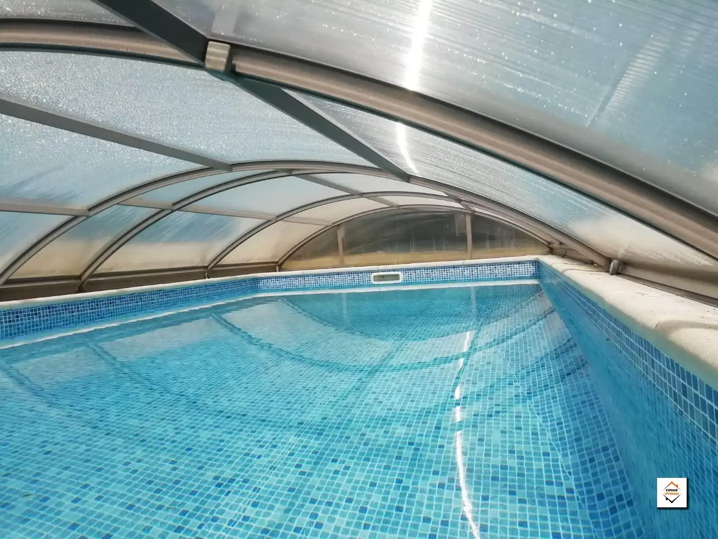 Swimming pool of Houses for sale in Zaragoza  with Air Conditioner, Heating and Private garden