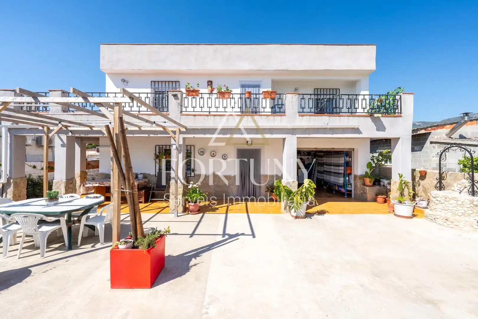 Vista exterior de Casa o chalet en venta en Alcover con Aire acondicionado, Jardín privado y Terraza