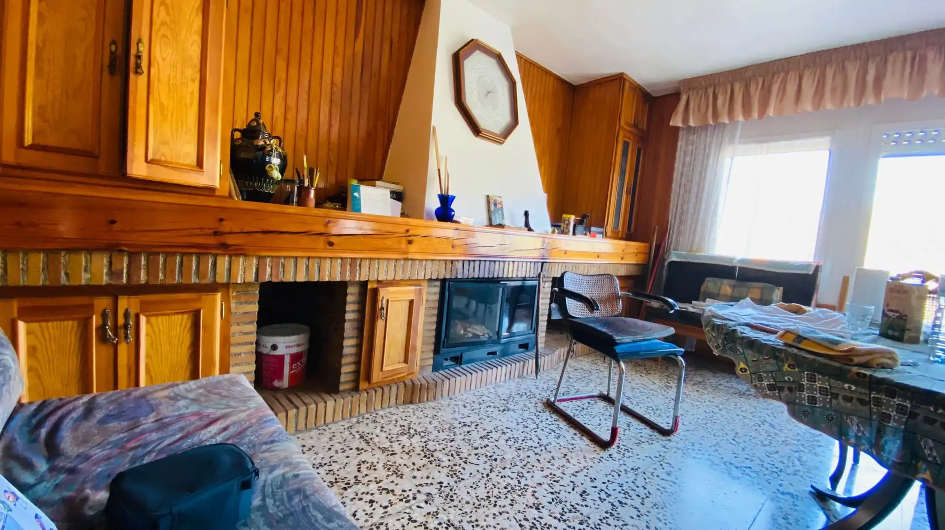 Sala de estar de Casa o chalet en venta en La Mata de Morella con Calefacción, Jardín privado y Terraza