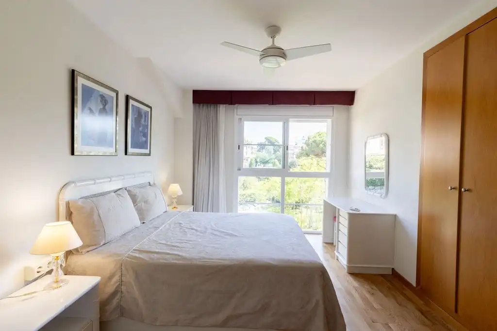 Schlafzimmer von Wohnung zur Miete in Sant Andreu de Llavaneres mit Schwimmbad