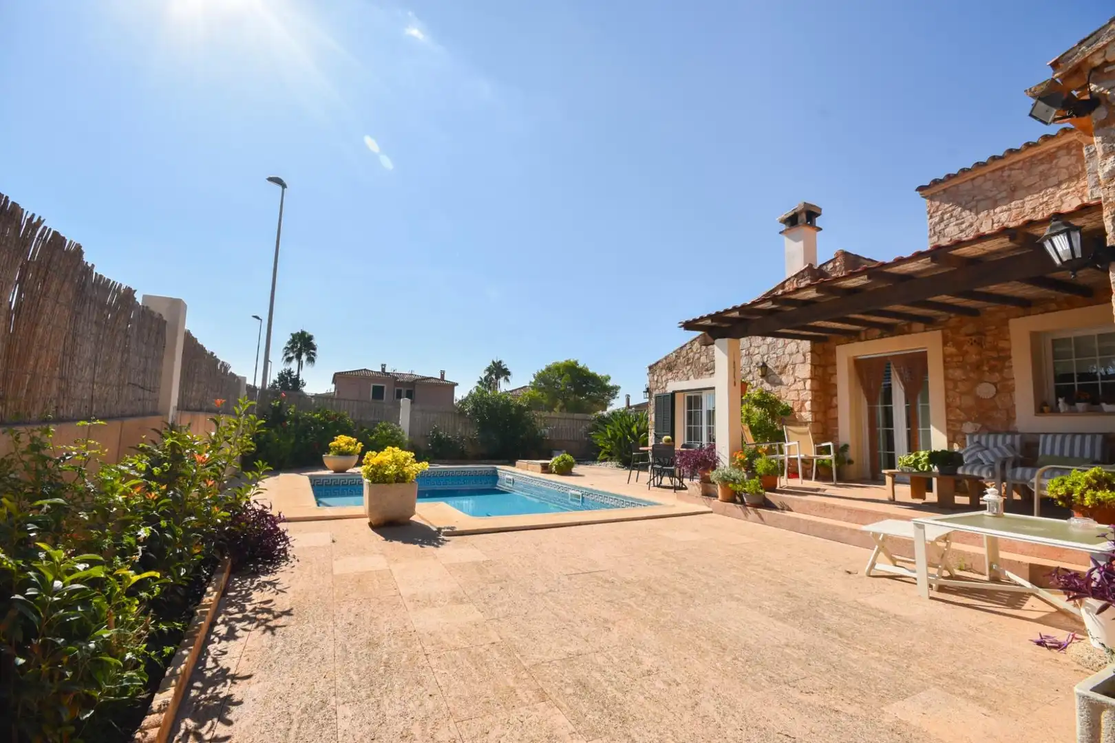 Jardí de Casa o xalet en venda en Marratxí amb Aire condicionat, Calefacció i Jardí privat
