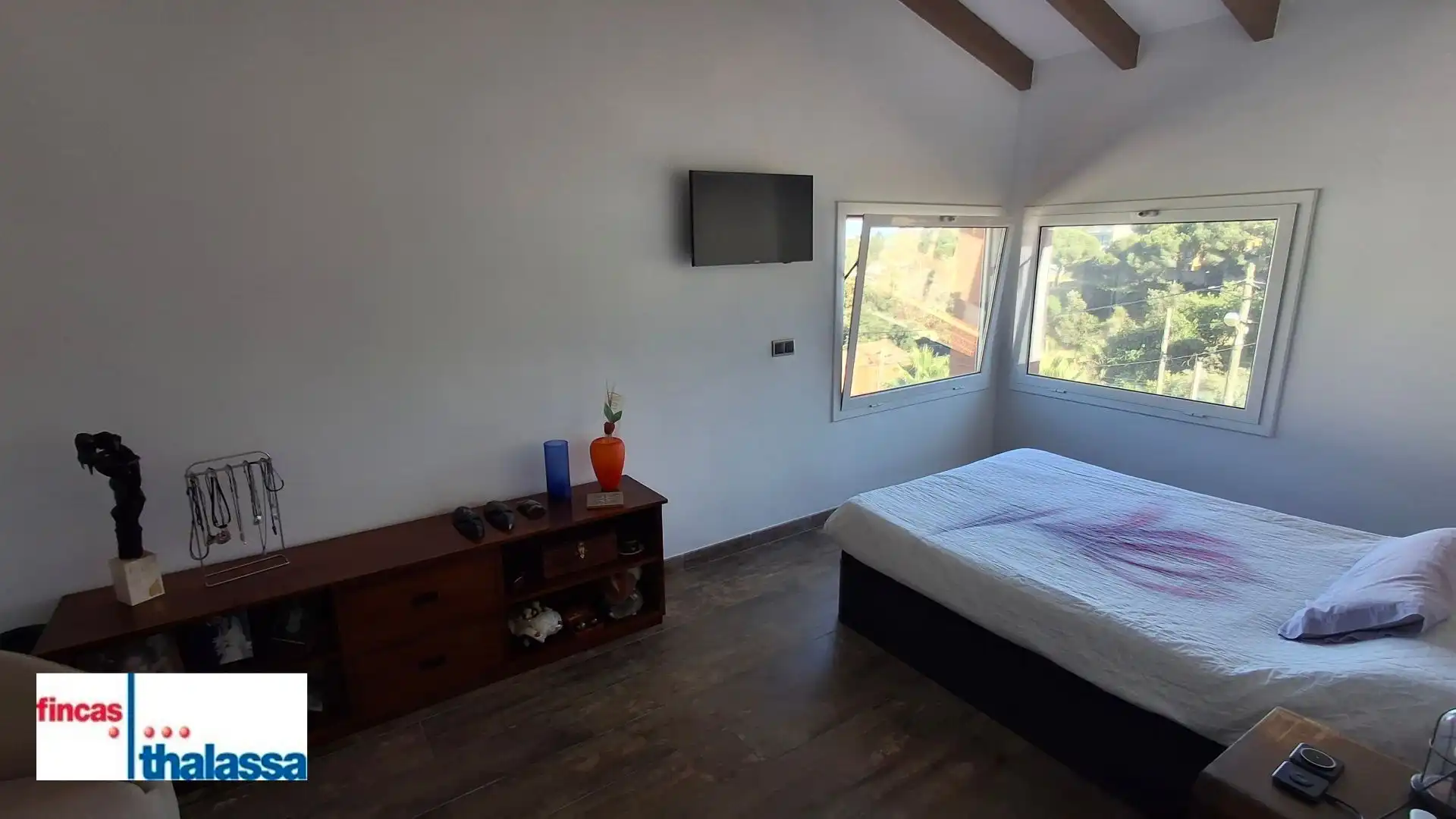 Dormitori de Casa o xalet en venda en Lloret de Mar amb Aire condicionat, Calefacció i Jardí privat