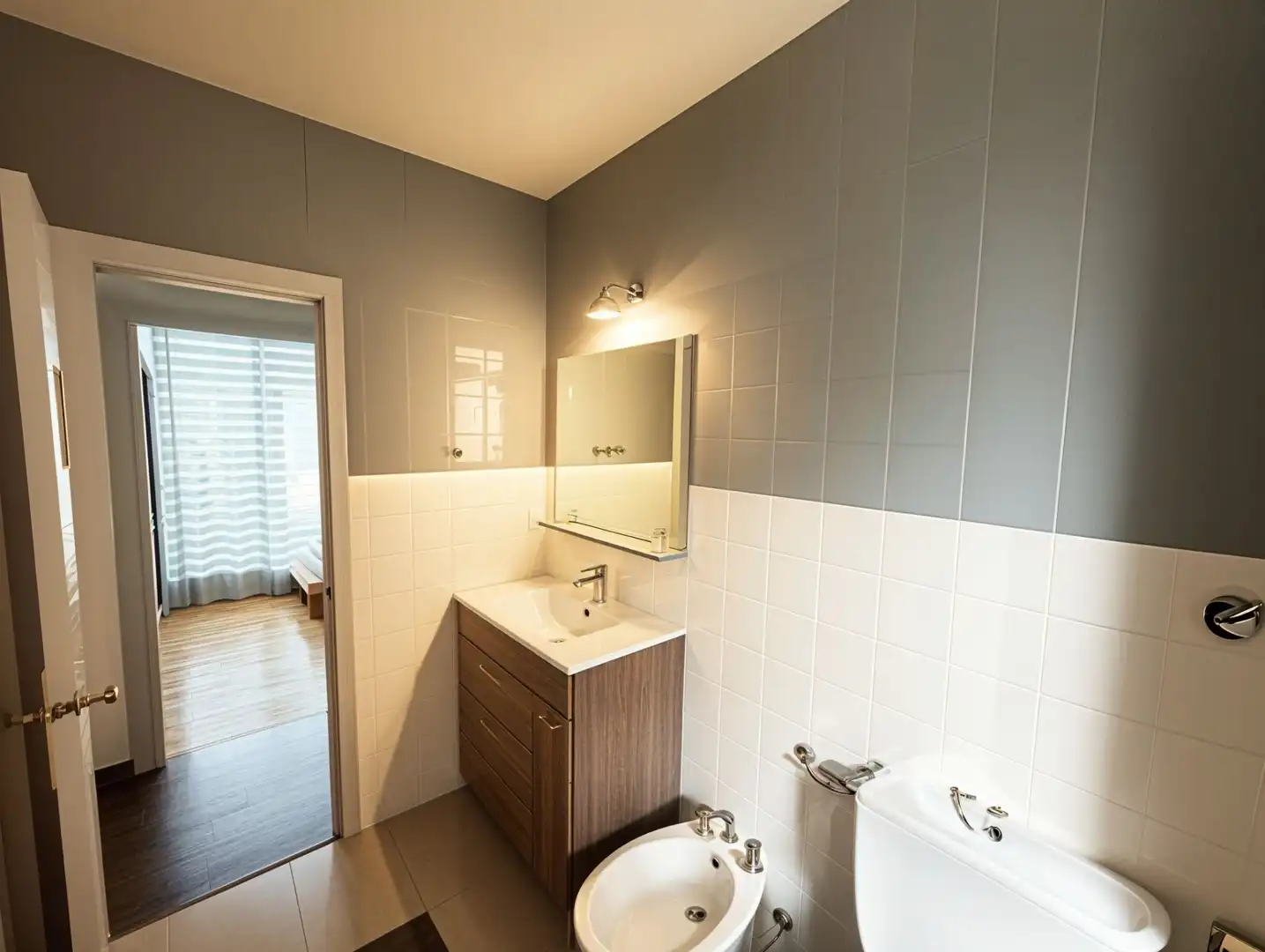Badezimmer von Wohnung zum Verkauf in Alcalá de Henares mit Heizung, Terrasse und Balkon