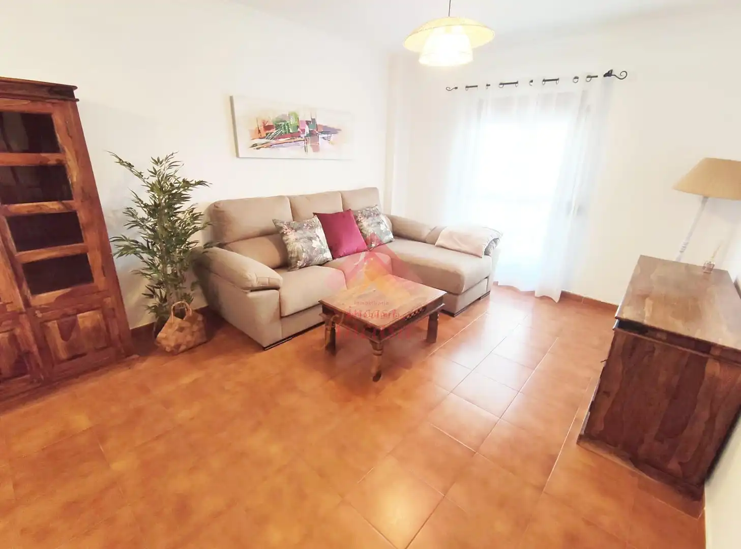 Sala d'estar de Casa o xalet de lloguer en Ronda amb Calefacció, Moblat i Balcó