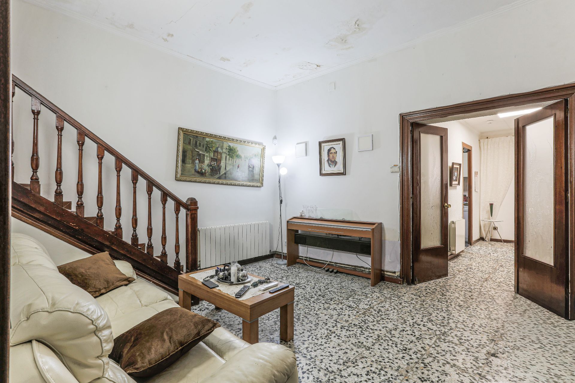 Sala de estar de Casa o chalet en venta en  Barcelona Capital con Aire acondicionado y Calefacción