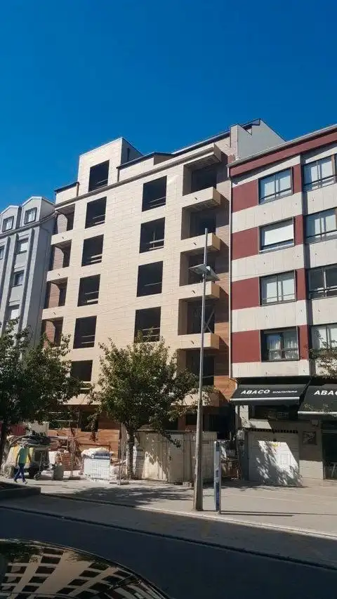 Exterior view of Apartments for sale in Pontevedra Capital   with Heating, Parquet flooring and Terrace
