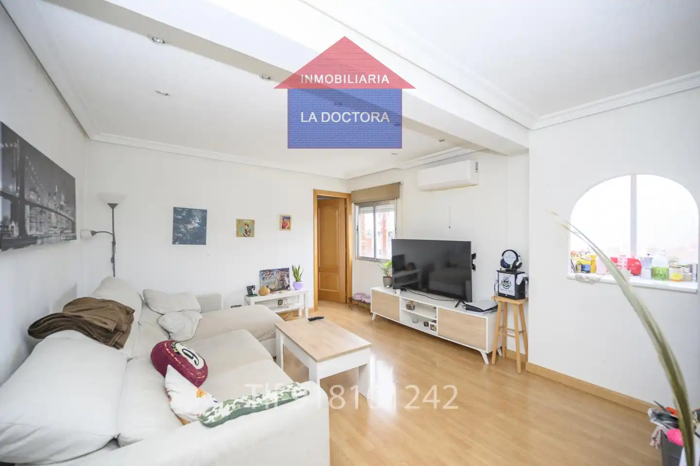 Living room of Flat for sale in Alcorcón  with Air Conditioner, Heating and Terrace
