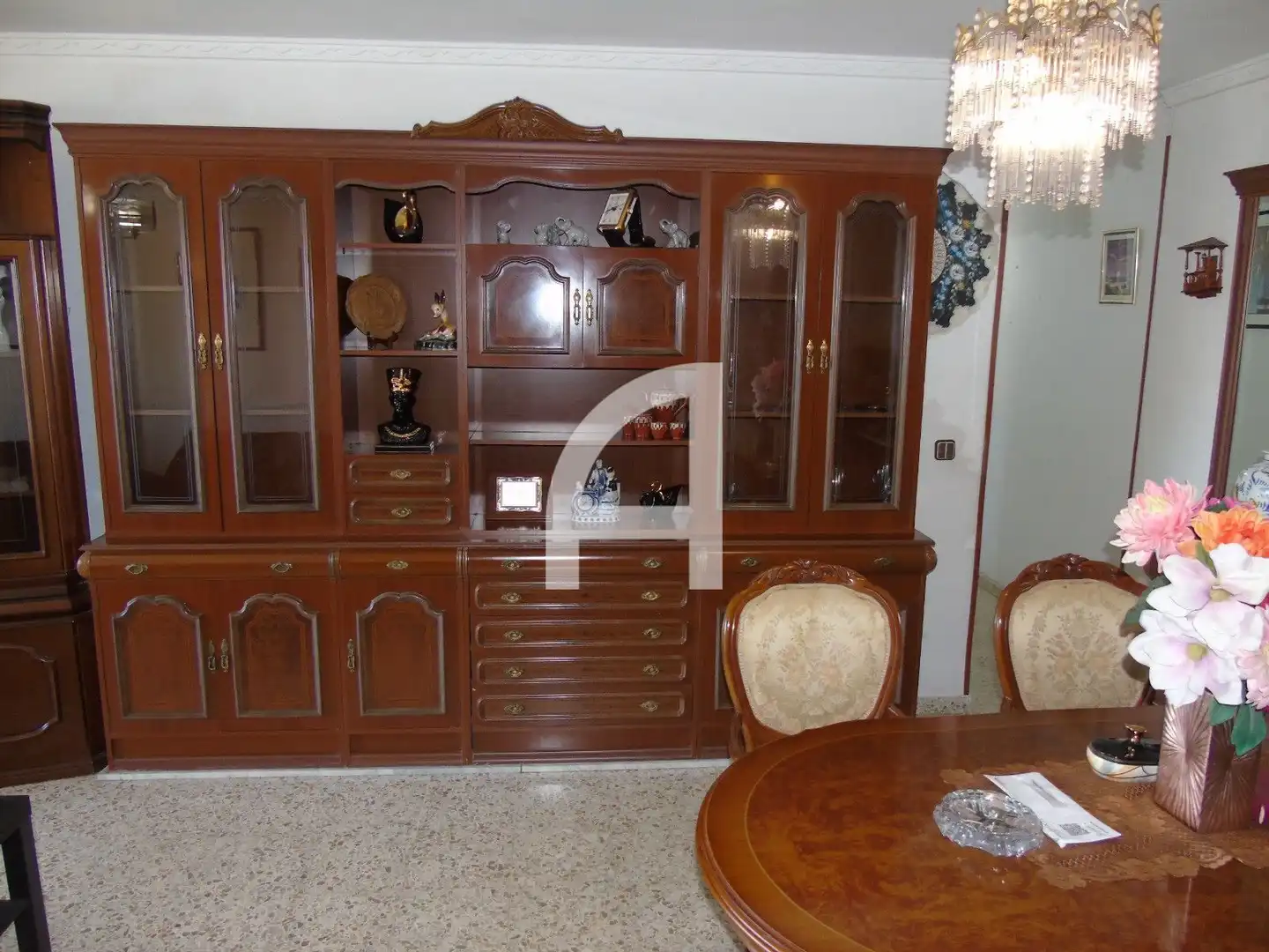 Dining room of Flat for sale in Málaga  with Terrace and Furnished