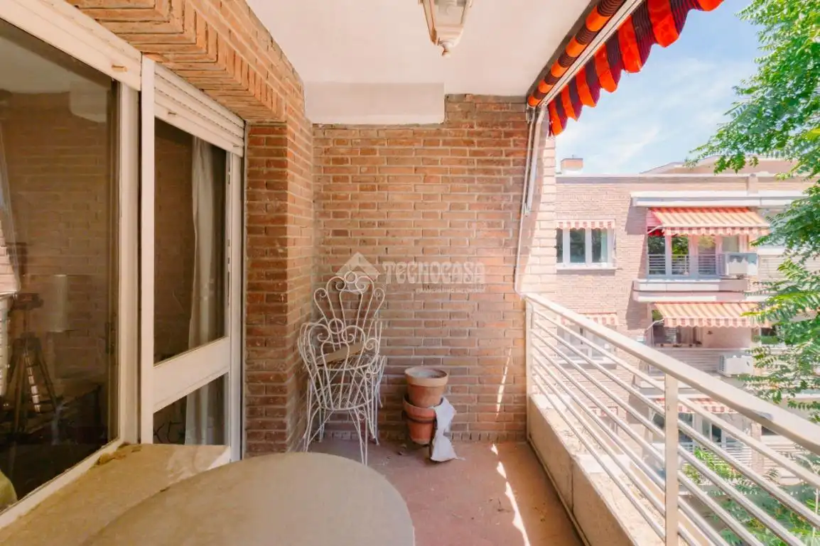 Terraza de Piso en venta en Madrid con Calefacción, Parquet y Terraza