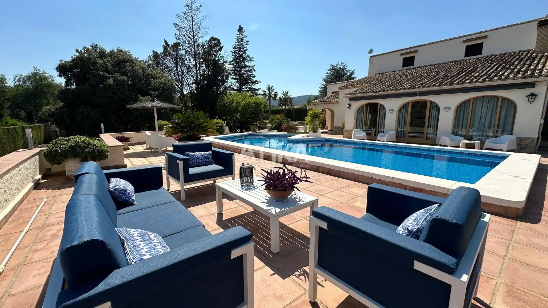 Vista exterior de Casa o chalet en venta en Ontinyent con Aire acondicionado, Calefacción y Jardín privado