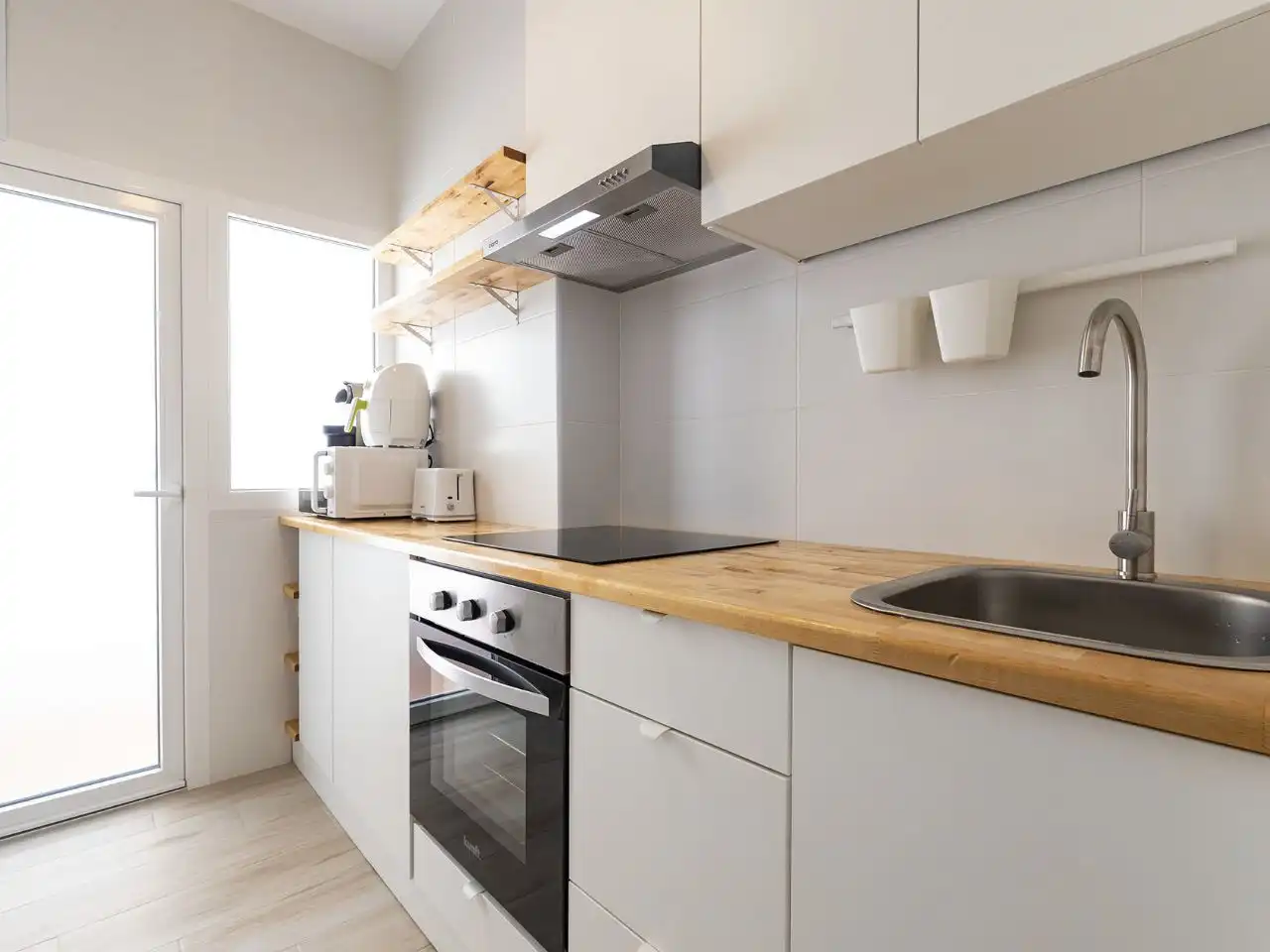 Kitchen of Flat for share in Murcia  with Air Conditioner, Heating and Terrace