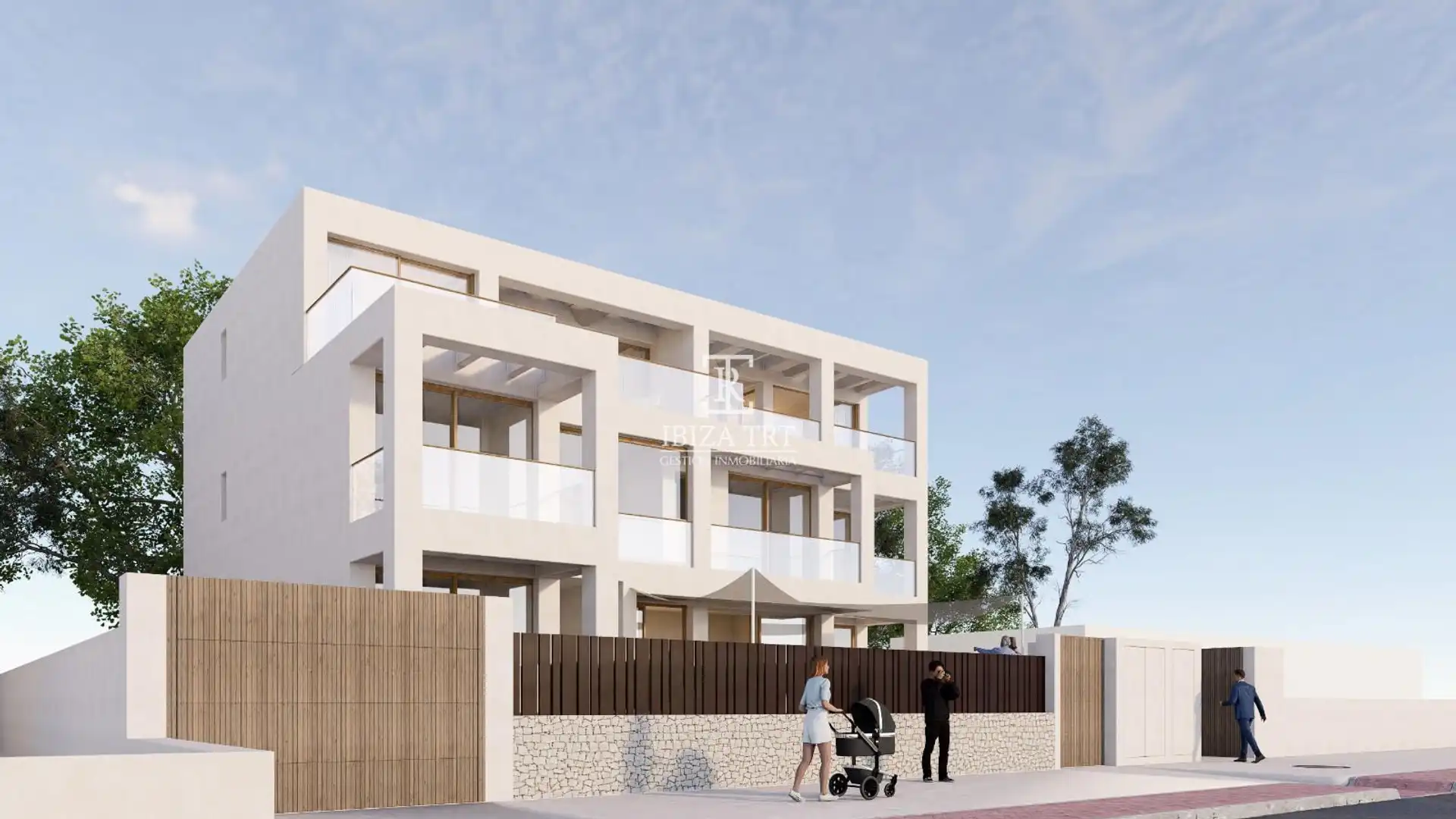 Vista exterior de Ático en venta en Sant Antoni de Portmany con Aire acondicionado, Calefacción y Terraza