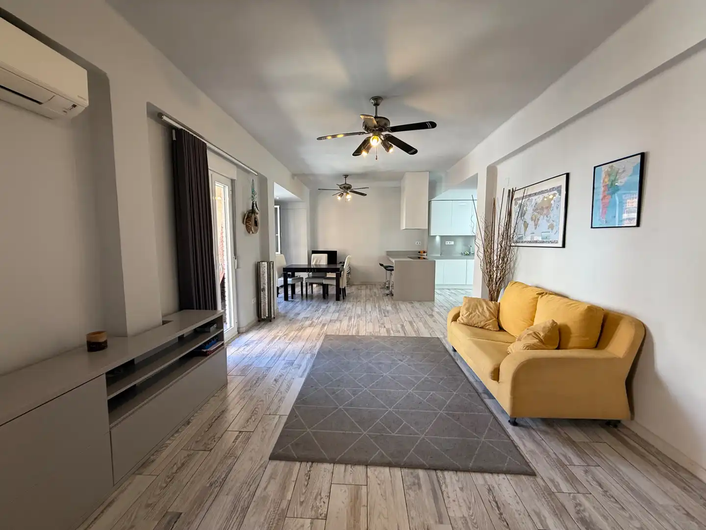 Sala de estar de Piso en venta en Oliva con Aire acondicionado, Calefacción y Terraza
