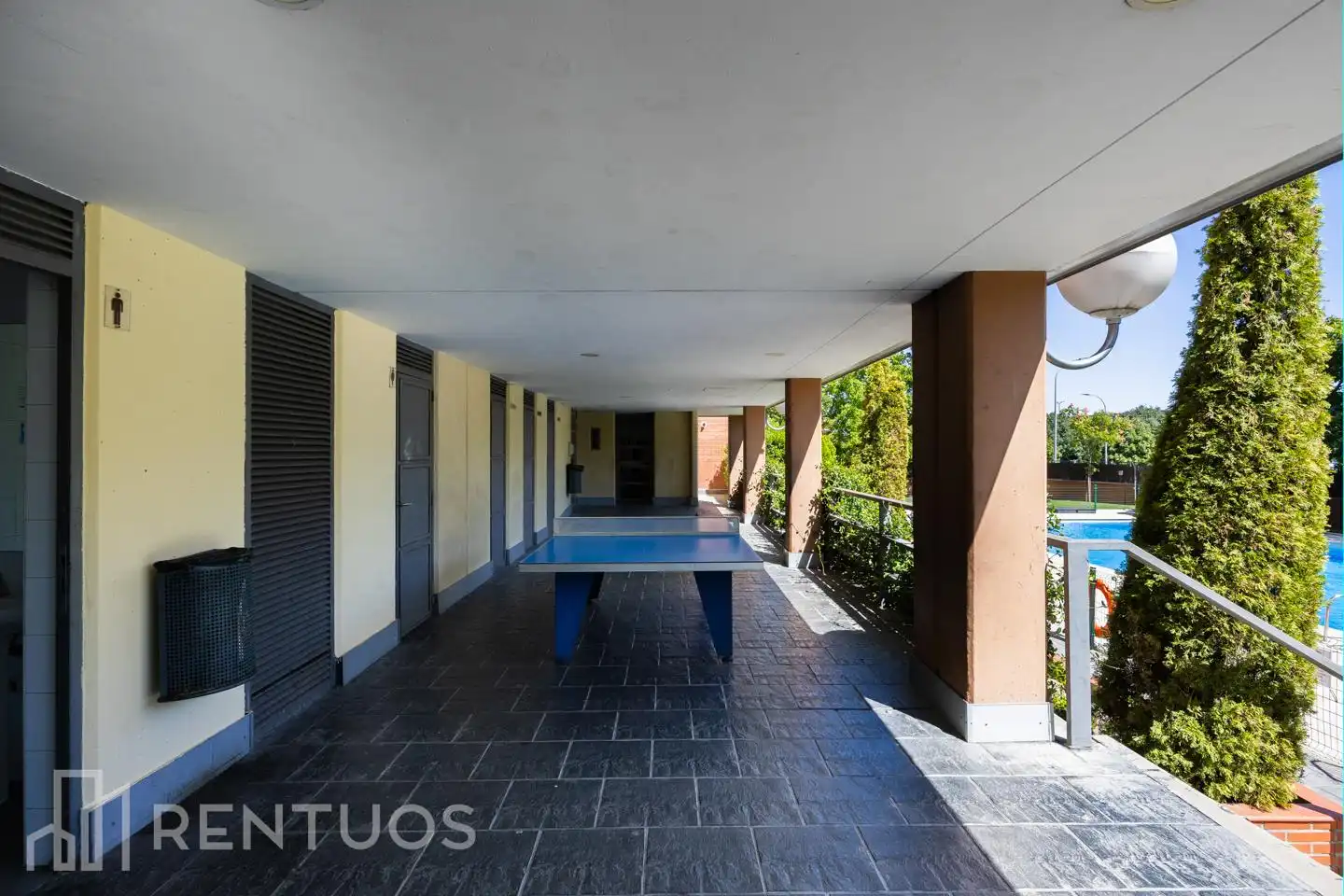 Terraza de Piso de alquiler en Madrid con Aire acondicionado, Calefacción y Terraza