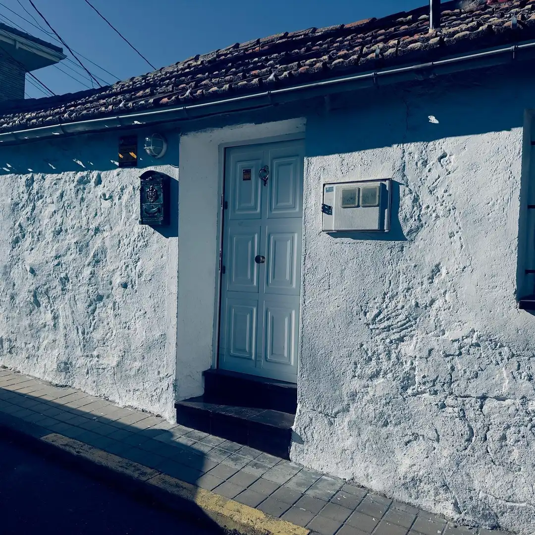 Vista exterior de Casa o chalet en venta en Navalagamella con Trastero y Alarma