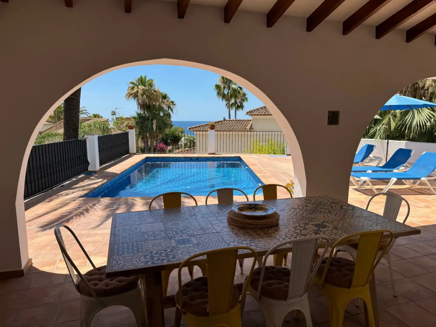 Villa mit Pool zur Miete in El Portet - Pla de Mar, imagen 7